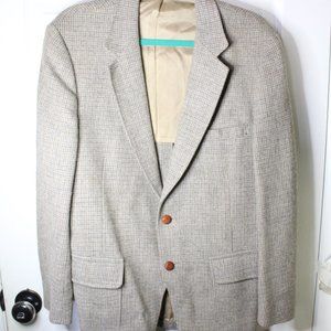 🌟 2 for $15 Vintage Clipper Craft Clothes two button men’s 100% wool blazer